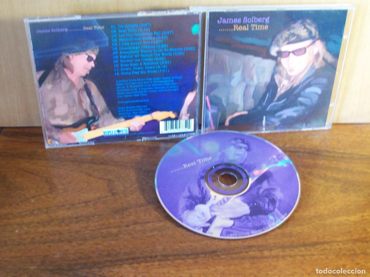 CDs de m&uacute;sica: JAMES SOLBERG - ................ REAL TIME - CD - Foto 1
