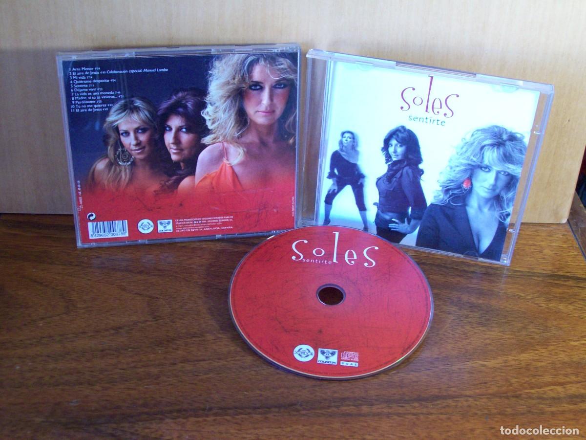 CDs de m&uacute;sica: SOLES - SENTIRTE - CD HECHO EN SEVILLA - Foto 1