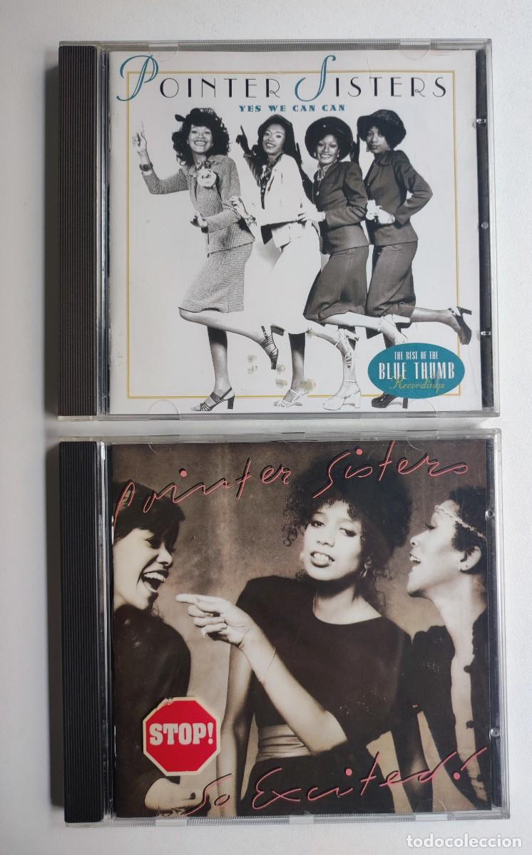 CDs de m&uacute;sica: 2 CD - THE POINTER SISTERS / SO EXCITED! + YES WE CAN CAN - Foto 3