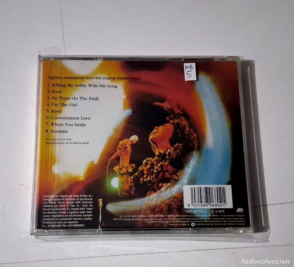 CDs de m&uacute;sica: ROBERTA FLACK &rdquo;KILLING ME SOFTLY&rdquo; CD 8 TRACKS - Foto 2