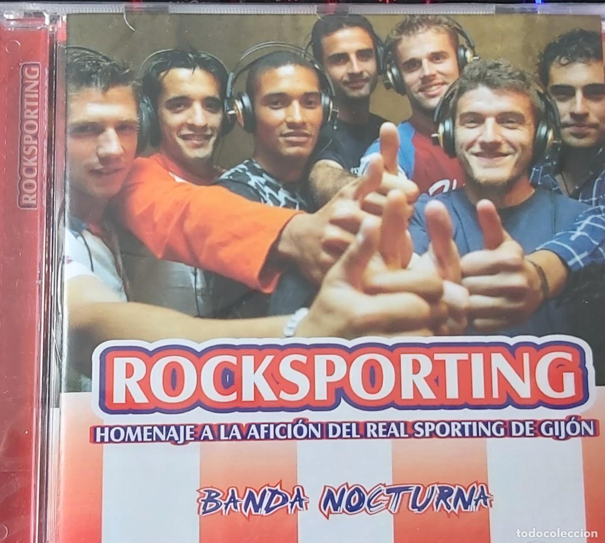 CD di Musica: ROCKSPORTING -Banda Nocturna + jugadores del Real Sporting C.F.