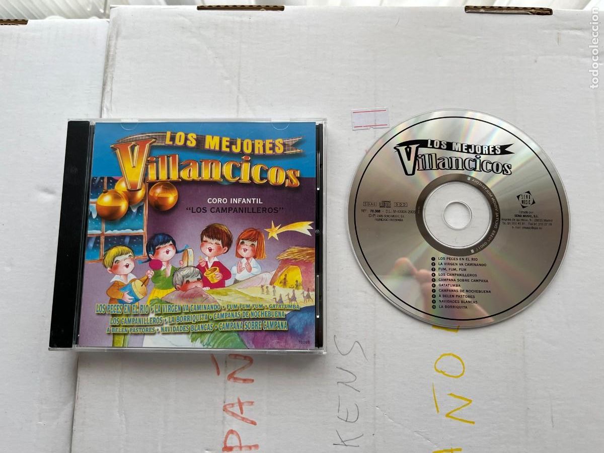CDs de M&uacute;sica: LOS MEJORES VILLANCICOS - CD MUSICA KRDATEN