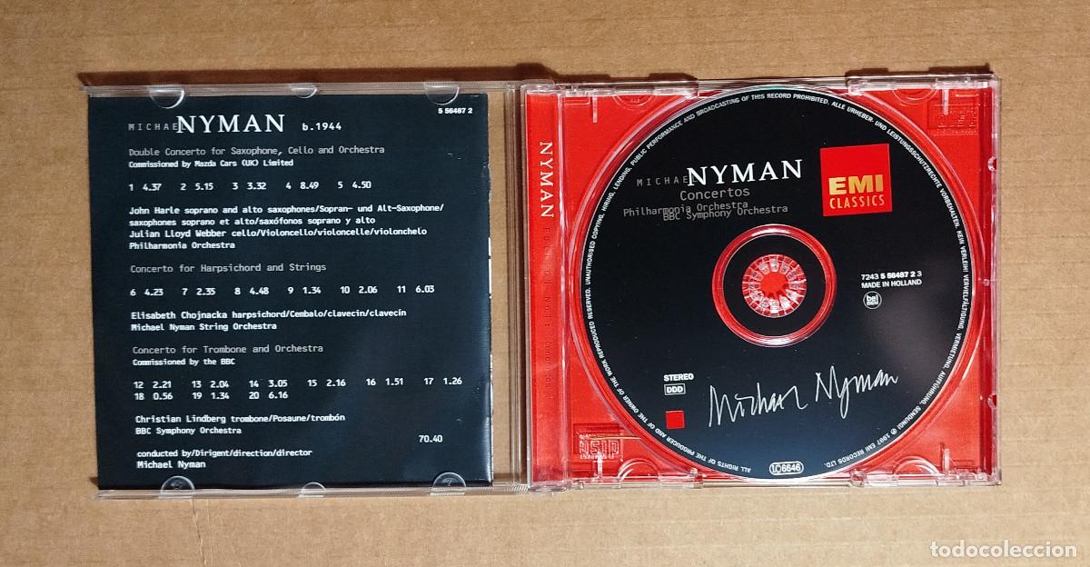 CDs de m&uacute;sica: MICHAEL NYMAN - CONCERTOS - 1997 - Foto 2