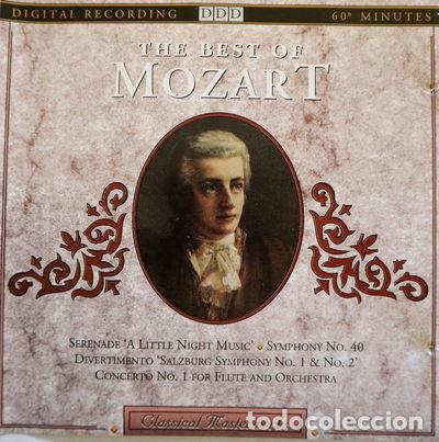 CDs de M&uacute;sica: The Best of Mozart- 0027726880228