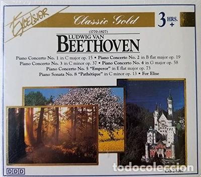 CDs de M&uacute;sica: Excelsior Classic Gold: Ludwig Van Beethoven (1770-1827)- 0056775135225