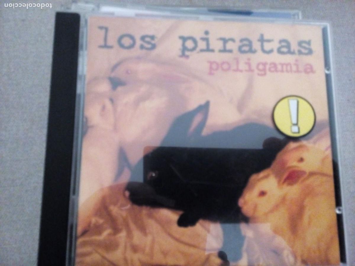 CDs de m&uacute;sica: LOS PIRATAS POLIGAMIA CD 1995 - Foto 1