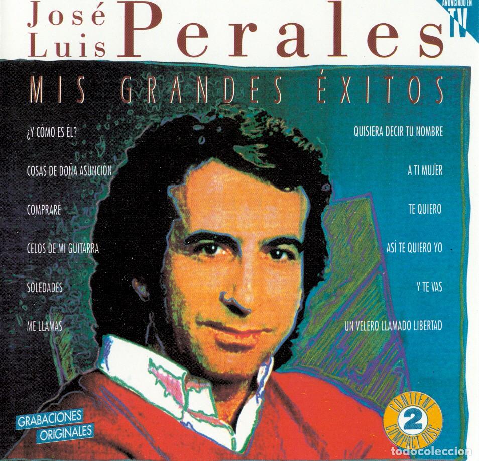 CDs de m&uacute;sica: JOS&Eacute; LUIS PERALES - Mis Grandes Exitos (1994) 2 CD - Foto 1