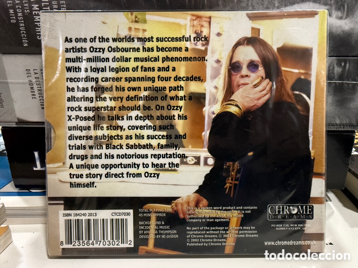 CDs de m&uacute;sica: Ozzy Osbourne - Ozzy X-Posed (The Interview) (CD) *Precintado* - Foto 2
