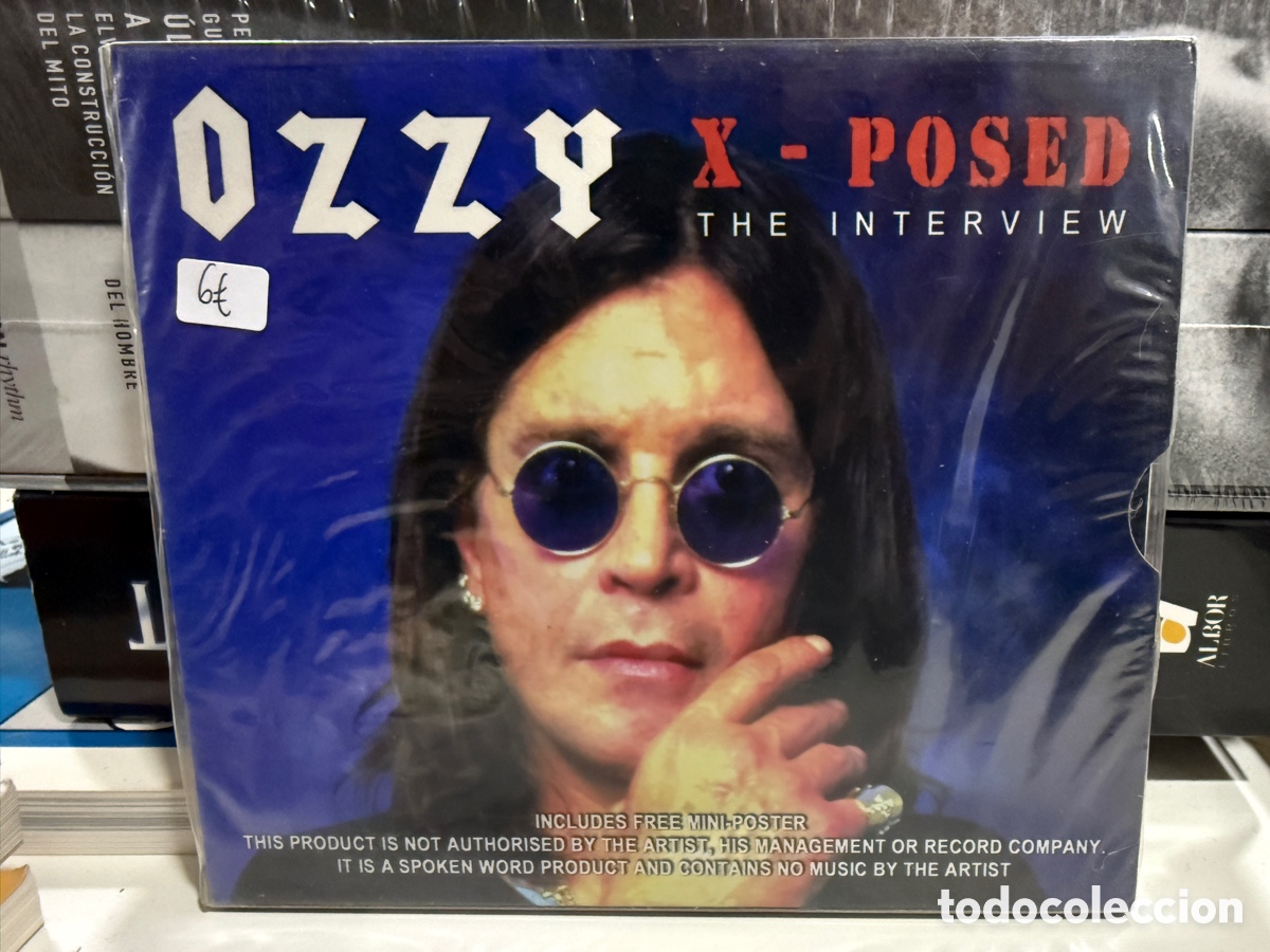 CDs de m&uacute;sica: Ozzy Osbourne - Ozzy X-Posed (The Interview) (CD) *Precintado* - Foto 1