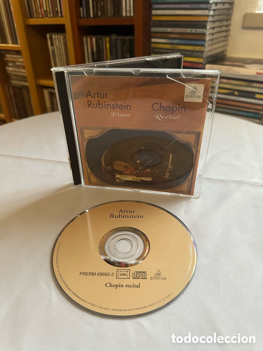 Musik-CDs: Cd/ Artur Rubinstein Piano ERMITAGE Chopin Recital