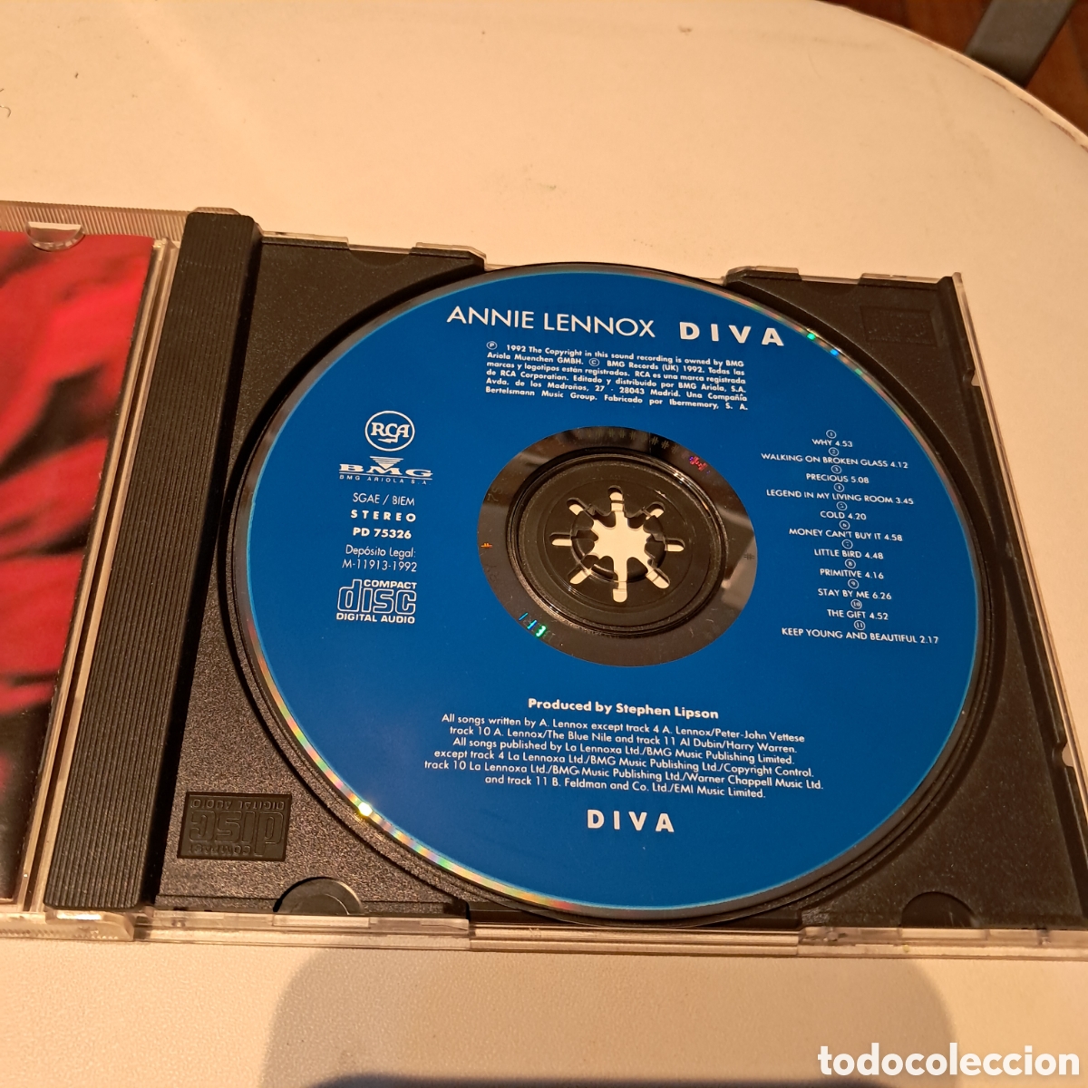 CDs de m&uacute;sica: Annie Lennox, Diva, Compact disc - Foto 2