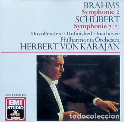 CDs de M&uacute;sica: Brahms: Symphonie Nr. 2 / Schubert: Symphonie Nr. 7 (8)- 0724348330628