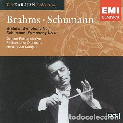 CDs de M&uacute;sica: Brahms: Symphony No. 4 / Schumann: Symphony No. 4- 0724347688126