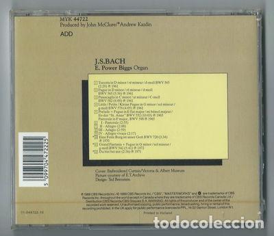 CDs de M&uacute;sica: Bach Organ Music- 5099704472225