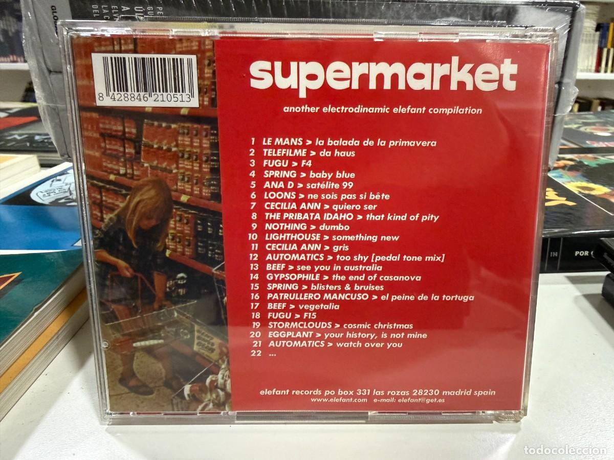 CDs de m&uacute;sica: Varios - Supermarket - Another Electrodinamic Elefant Compilation (CD) - Foto 2