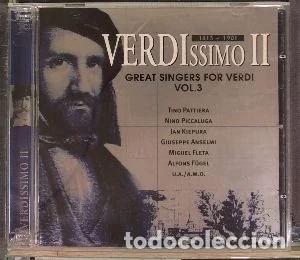 CDs de M&uacute;sica: Verdissimo II - Great Singers For Verdi, Vol. 3- 4011222056665