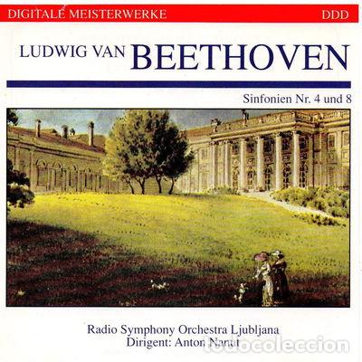 CDs de M&uacute;sica: Beethoven, Sinfonien Nr 4 & 8- 4010165314320