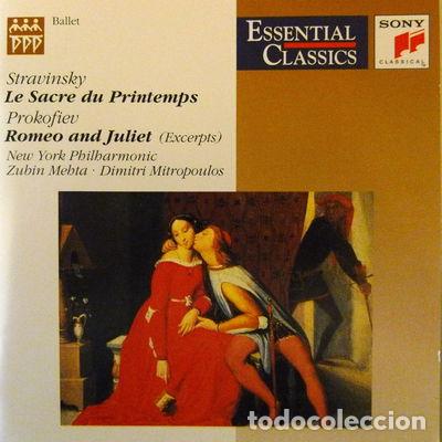 CDs de M&uacute;sica: Stravinsky: The Rite of Spring / Prokofiev: Romeo and Juliet- 5099704816920
