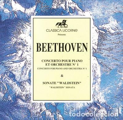 CDs de M&uacute;sica: Beethoven: Concerto for Piano and Orchestra No. 1 & Waldstein Sonata- 3254567345846