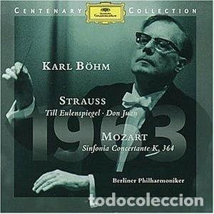 CDs de M&uacute;sica: Strauss: Till Eulenspiegel / Don Juan // Mozart: Sinfonia Concertante K.364- 0028945902524