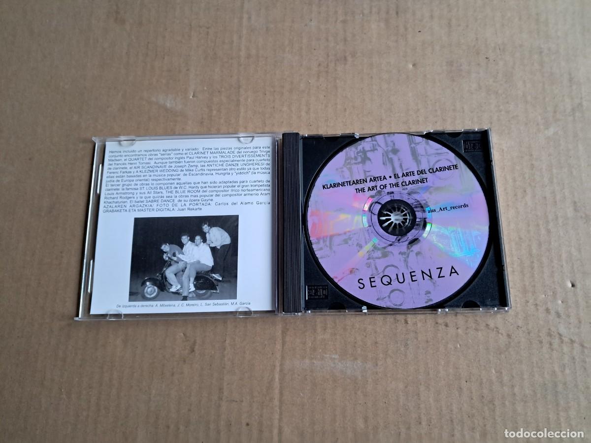 CDs de m&uacute;sica: SEQUENZA - EL ARTE DEL CLARINETE CD 1999 - Foto 2