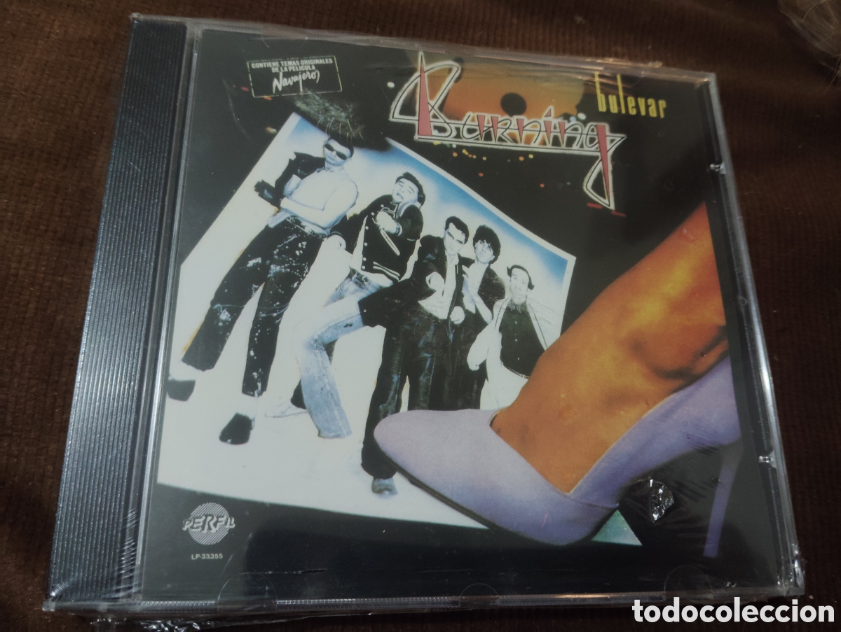 CDs de m&uacute;sica: BURNING - BULEVAR , 1992 / CD NUEVO Y PRECINTADO. - Foto 1