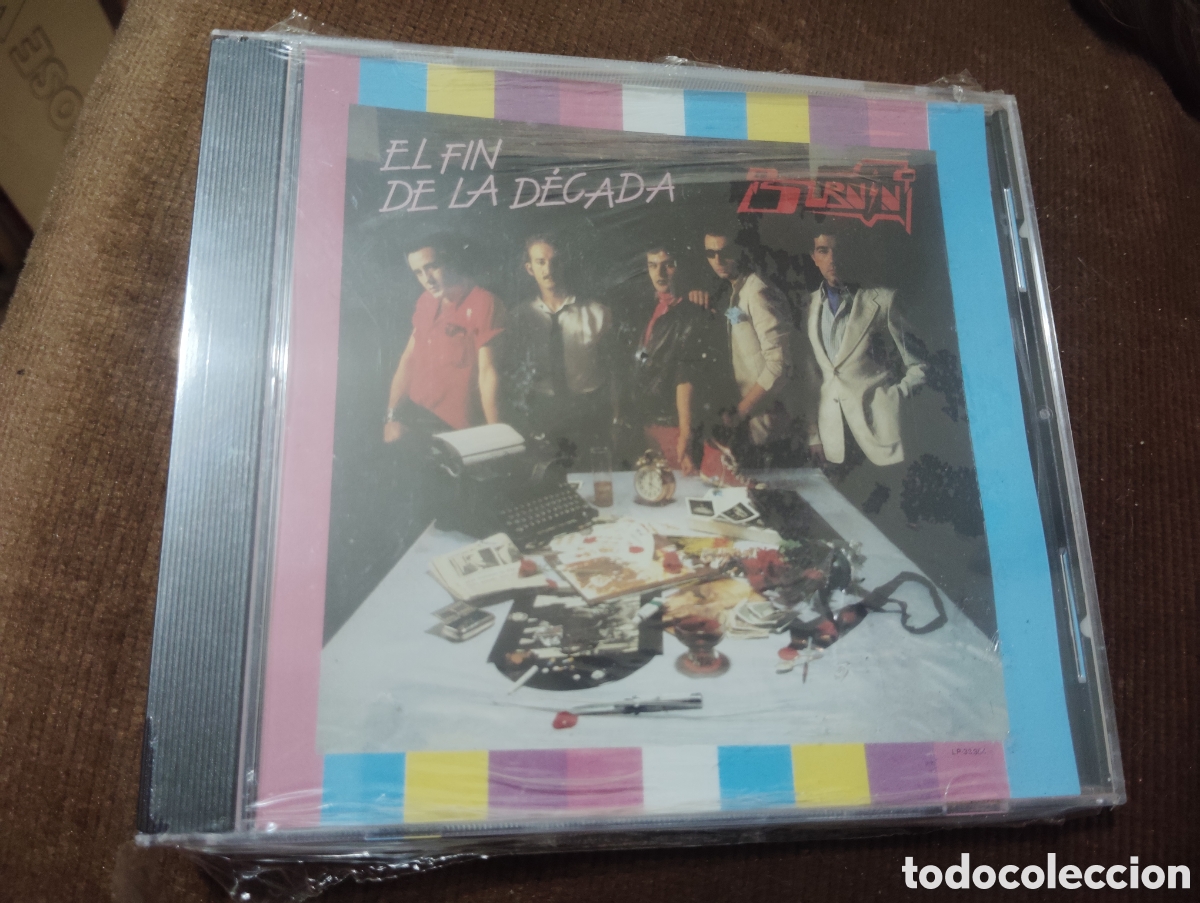 CDs de m&uacute;sica: BURNING - EL FINAL DE LA DECADA , 1992 / CD NUEVO Y PRECINTADO. - Foto 1