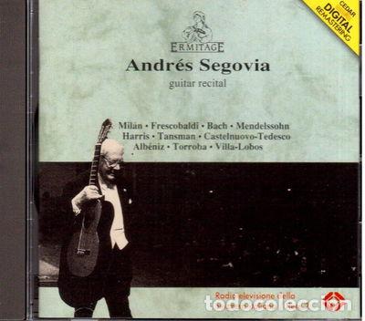 CDs de M&uacute;sica: Andr&eacute;s Segovia: Guitar Recital- 8001506022727