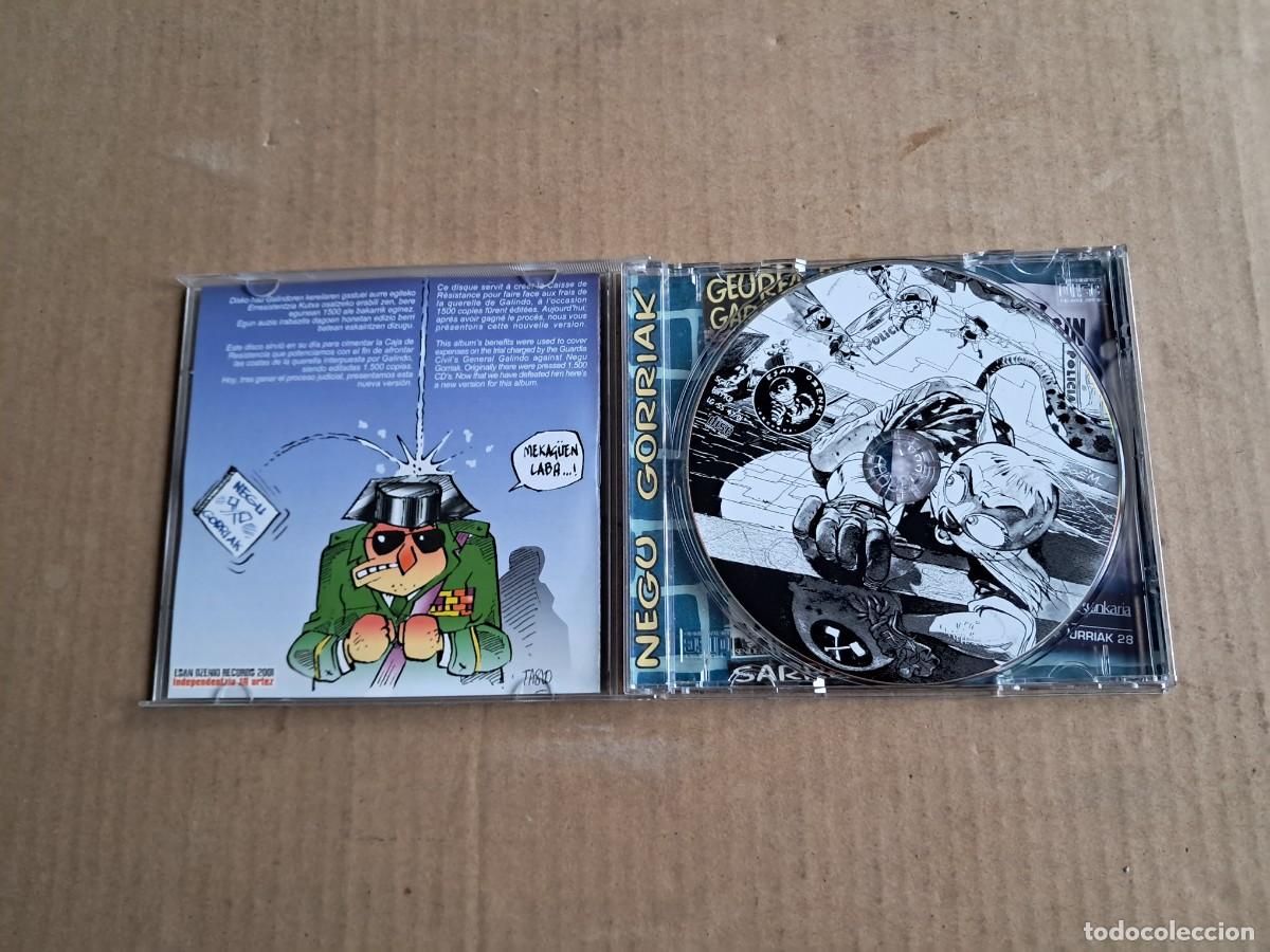 CDs de m&uacute;sica: NEGU GORRIAK - USTELKERIA CD 2001 - Foto 2