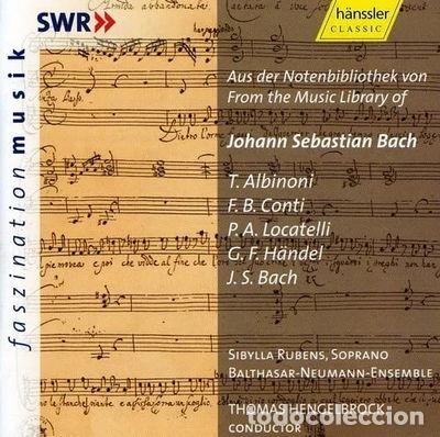 CDs de M&uacute;sica: Aus Der Notenbibliothek Von J.s. Bach- 4010276011996