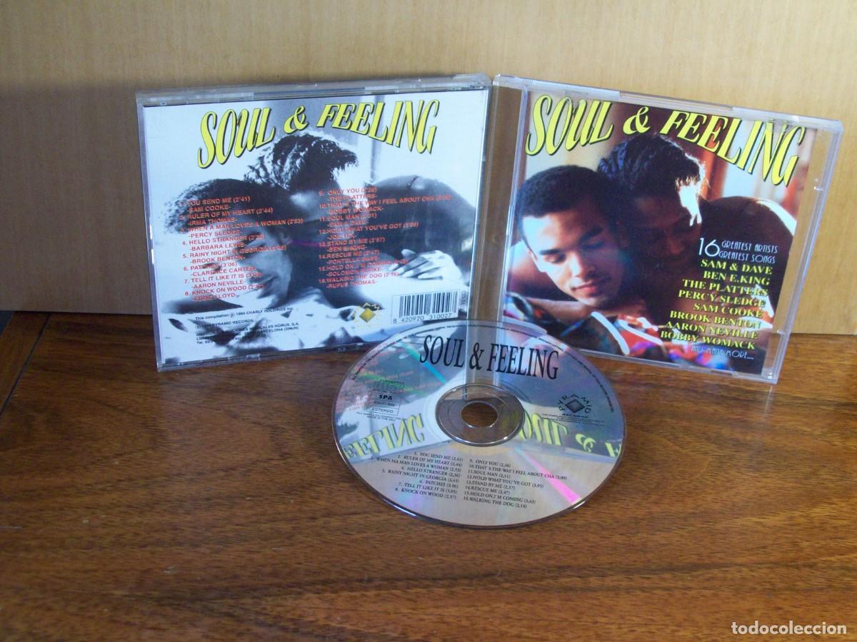 CD de M&uacute;sica: SOUL AND FEELING - ARTISTAS VARIOS - CD