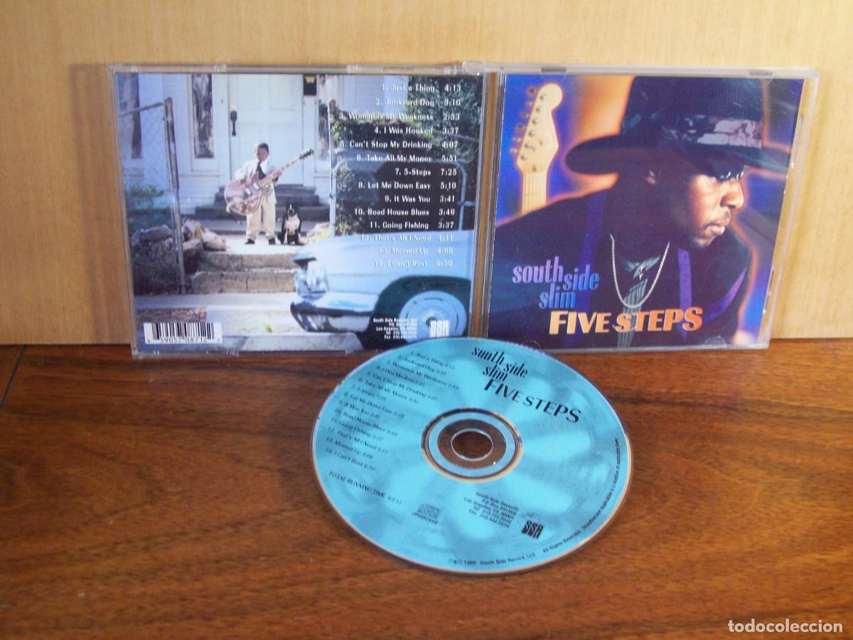 CDs de m&uacute;sica: SOUTH SIDE SLIM - FIVE STEPS - CD - Foto 1