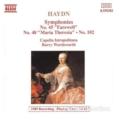 CDs de M&uacute;sica: Haydn: Symphonies Nos. 45, 48 & 102- 4891030503823