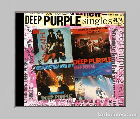 CDs de m&uacute;sica: �R8829 - DEEP PURPLE. SINGLES AS & BS. RECOPILATORIO. CD. - Foto 1