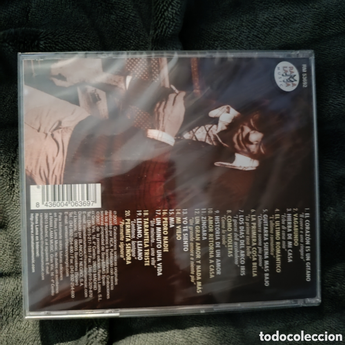 CDs de m&uacute;sica: CD Nicola di Bari en espa&ntilde;ol - Foto 2