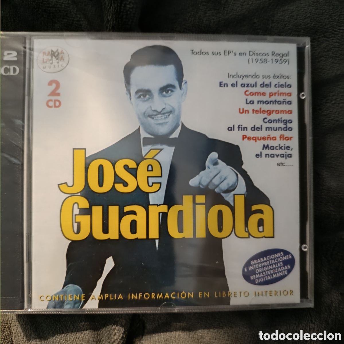 CDs de m&uacute;sica: CD Jos&eacute; Guardiola sus eps en regal - Foto 1