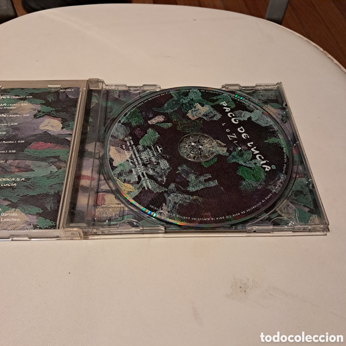 CDs de m&uacute;sica: Paco de Lucia, Luc&iacute;a, Compact disc - Foto 2