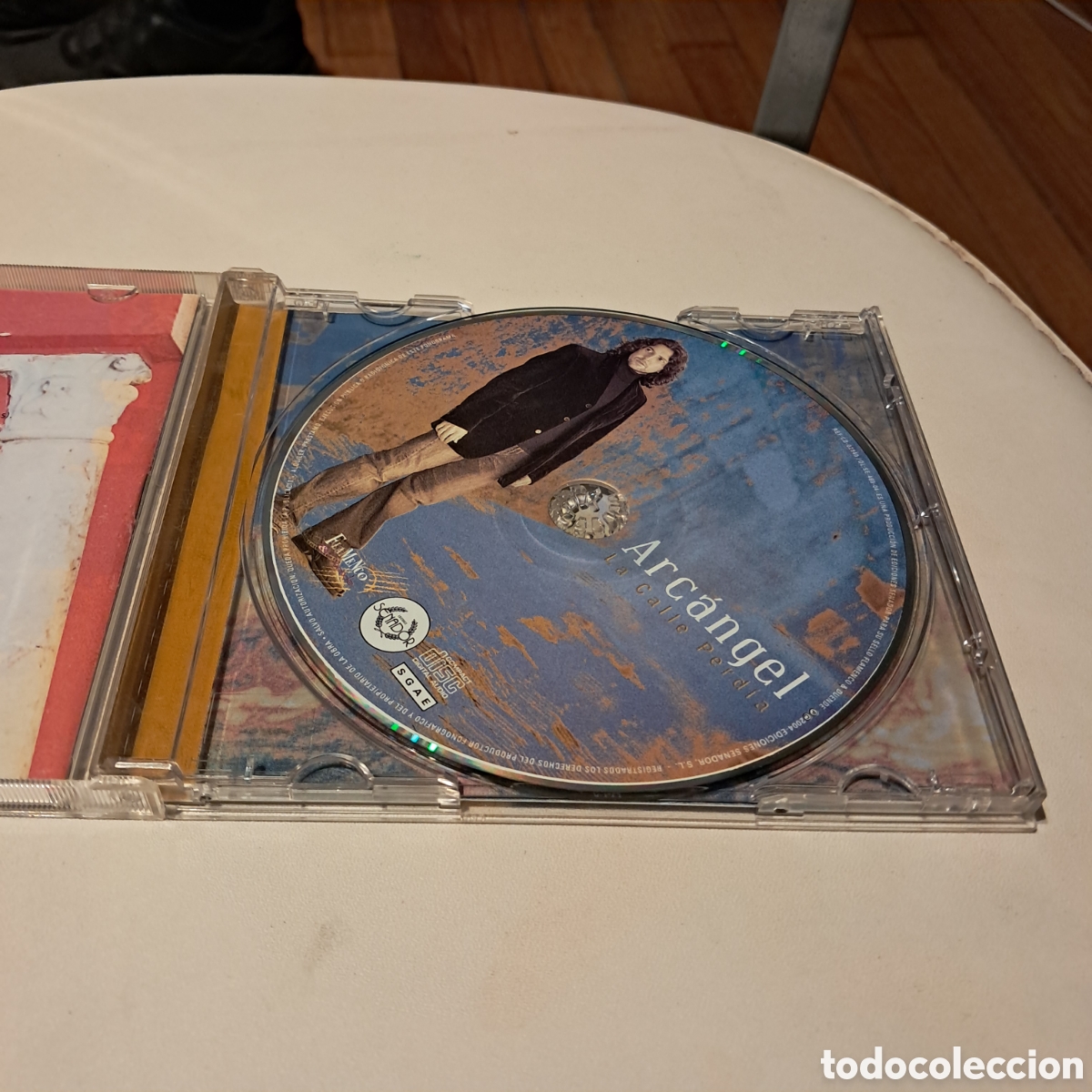 CDs de m&uacute;sica: Arc&aacute;ngel, La calle perd&iacute;a,Compact disc - Foto 2