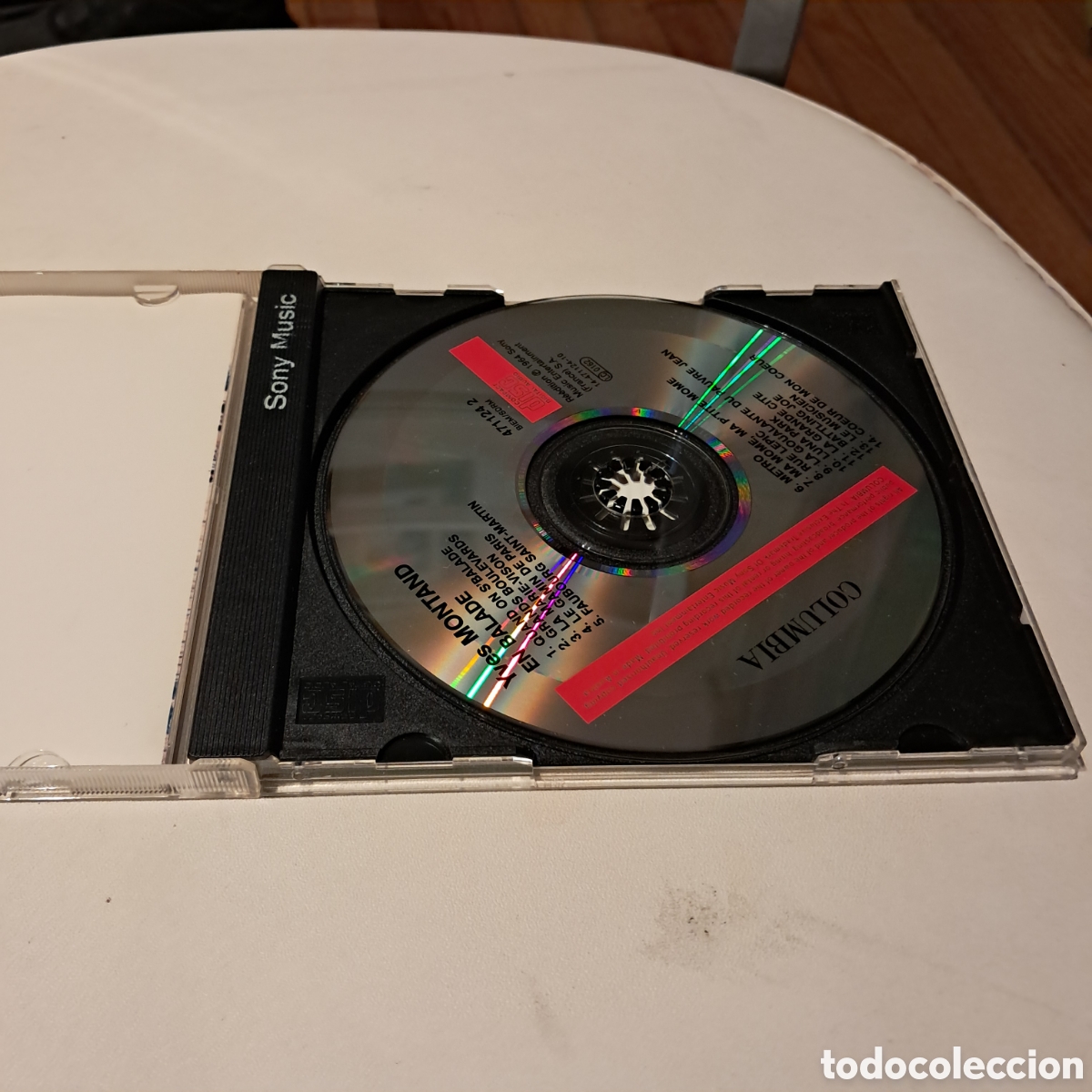CDs de m&uacute;sica: YVES MONTAND, En balade, Compact disc - Foto 2