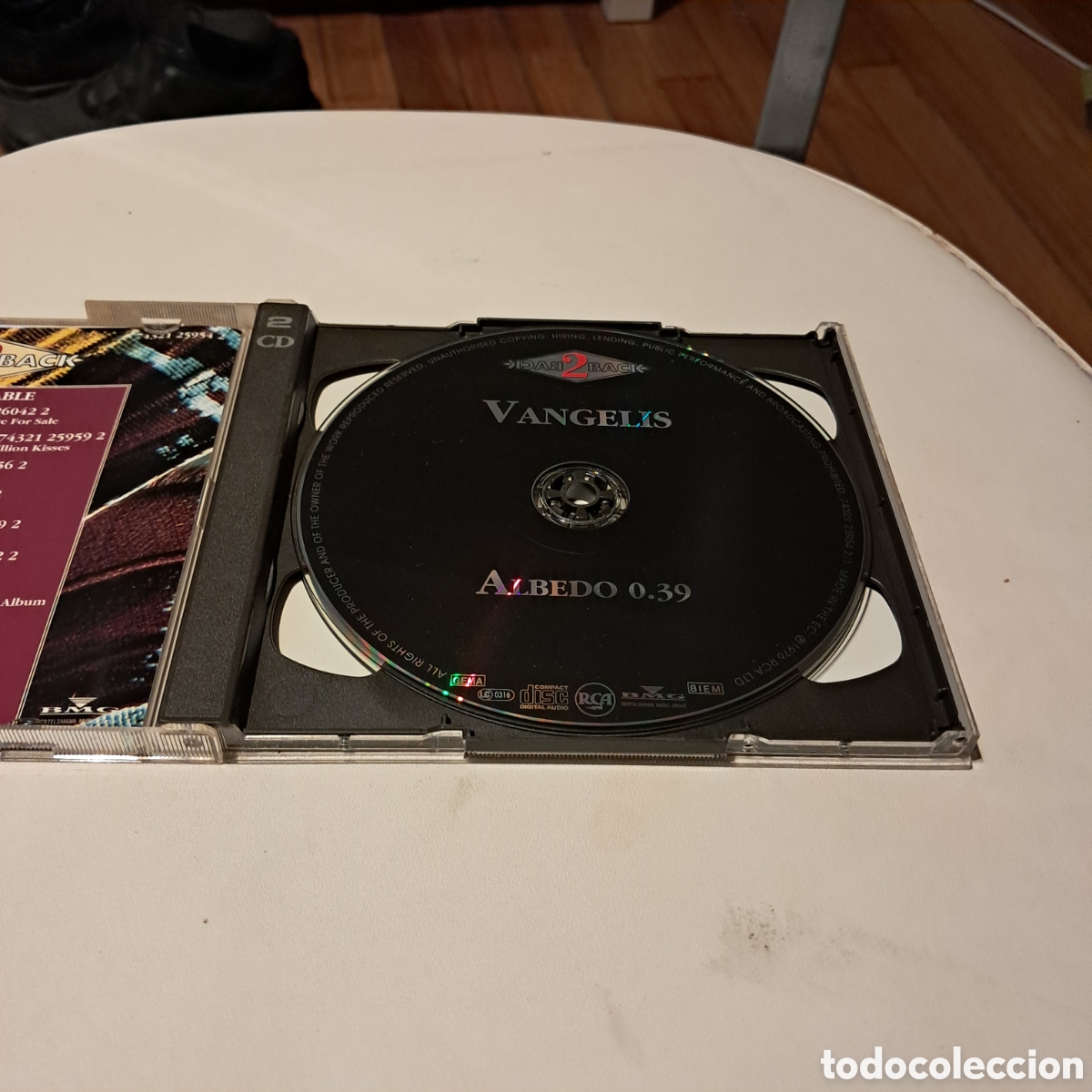 CDs de m&uacute;sica: Vangelis, Alberto 0,39, Compact disc - Foto 2