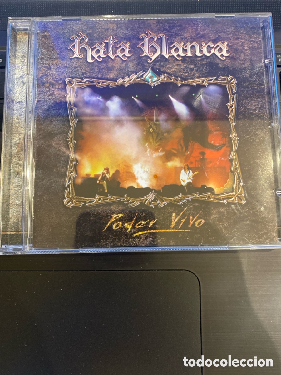 CDs de m&uacute;sica: RATA BLANCA - PODER VIVO CD ALBUM - Foto 1