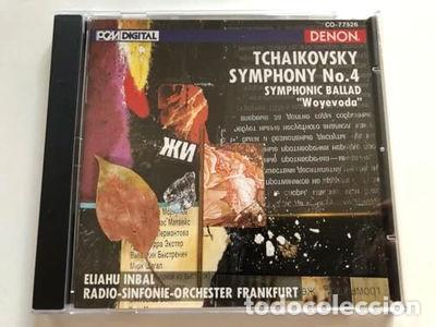 CDs de M&uacute;sica: Tchaikovsky: Symphony No. 4, Symphonic Ballad &rdquo;Woyevoda&rdquo;- 0081757752626