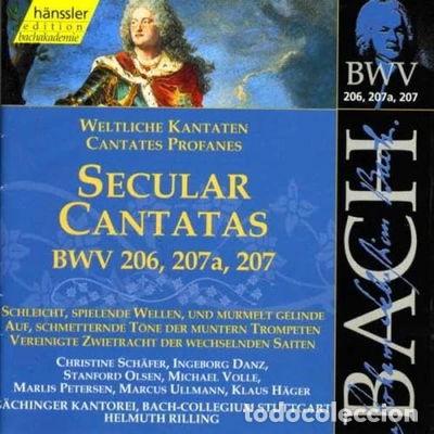 CDs de M&uacute;sica: Bach: Secular Cantatas, BWV 206, 207a, 207- 4010276015642