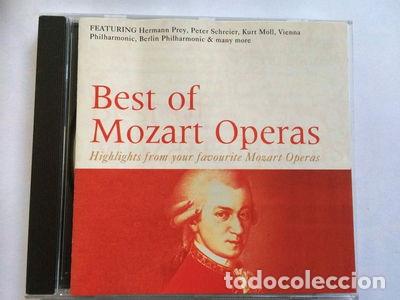 CDs de M&uacute;sica: Best of Mozart Operas- 0028946101629