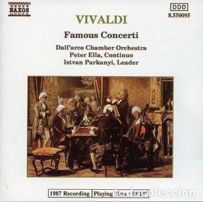 CDs de M&uacute;sica: Vivaldi Famous Concerti- 4005294500959