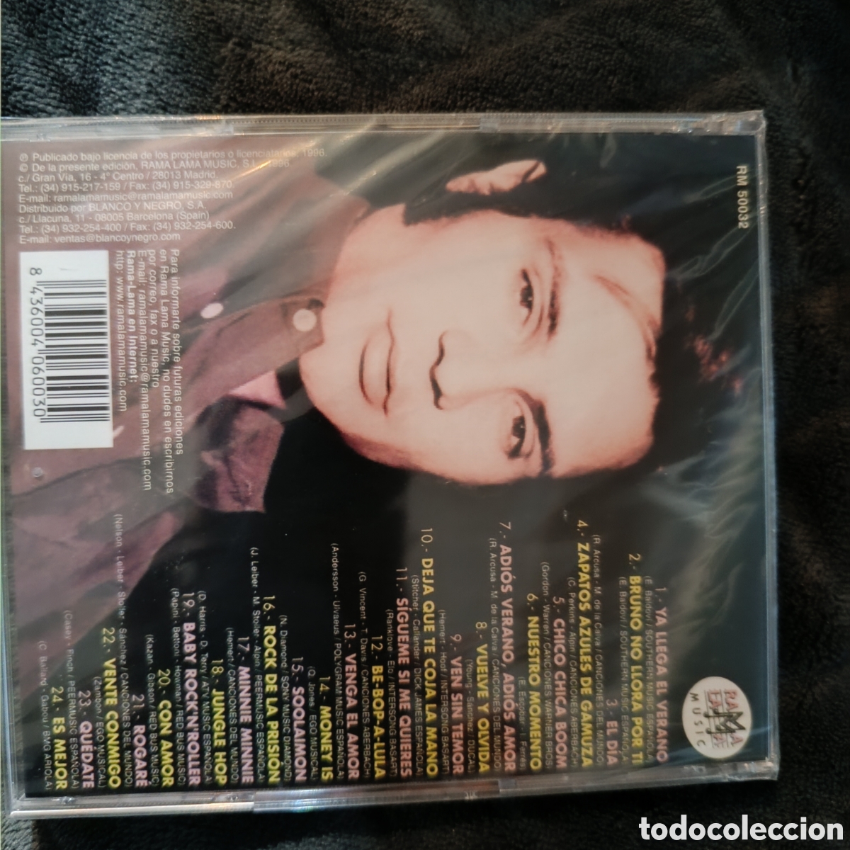 CDs de m&uacute;sica: CD Bruno Lomas sus mejores singles - Foto 2