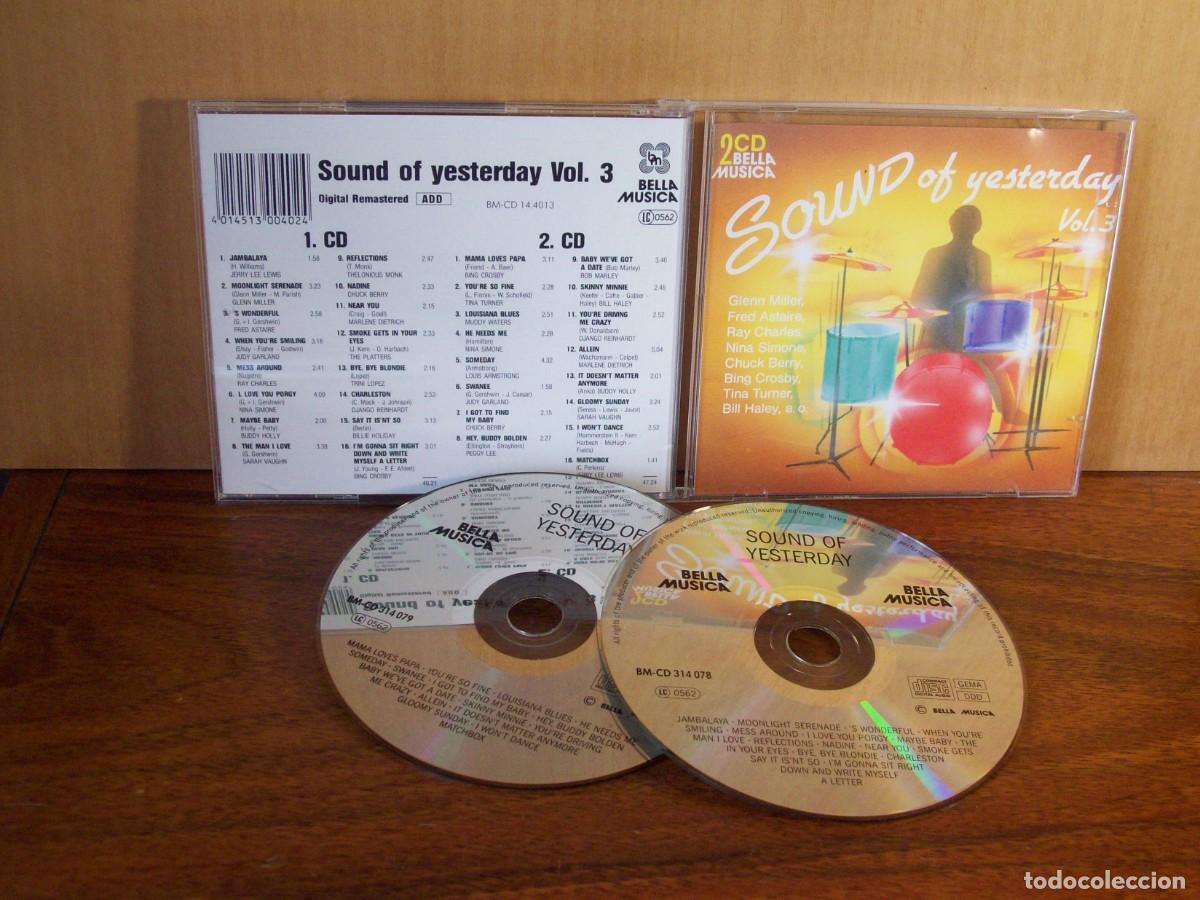 CD di Musica: SOUND OF YESTERDAY VOLUMEN 3 - BELLA MUSICA - DOBLE CD ARTISTAS VARIOS