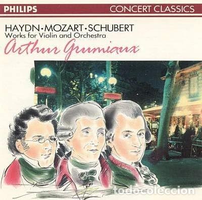 CDs de M&uacute;sica: Grumiaux Plays Haydn, Mozart & Schubert- 0028942697720