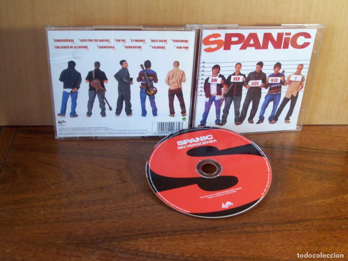 CDs de m&uacute;sica: SPANIC - SINVERGUENZA - CD ------- - Foto 1