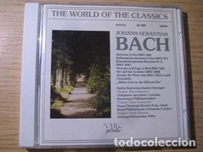CDs de M&uacute;sica: Johann Sebastian Bach - The World of Classics- 4003563180260